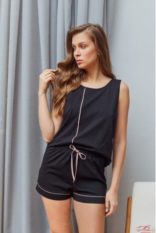 Комплект з бавовни майка з шортами Your Touch EL-6740